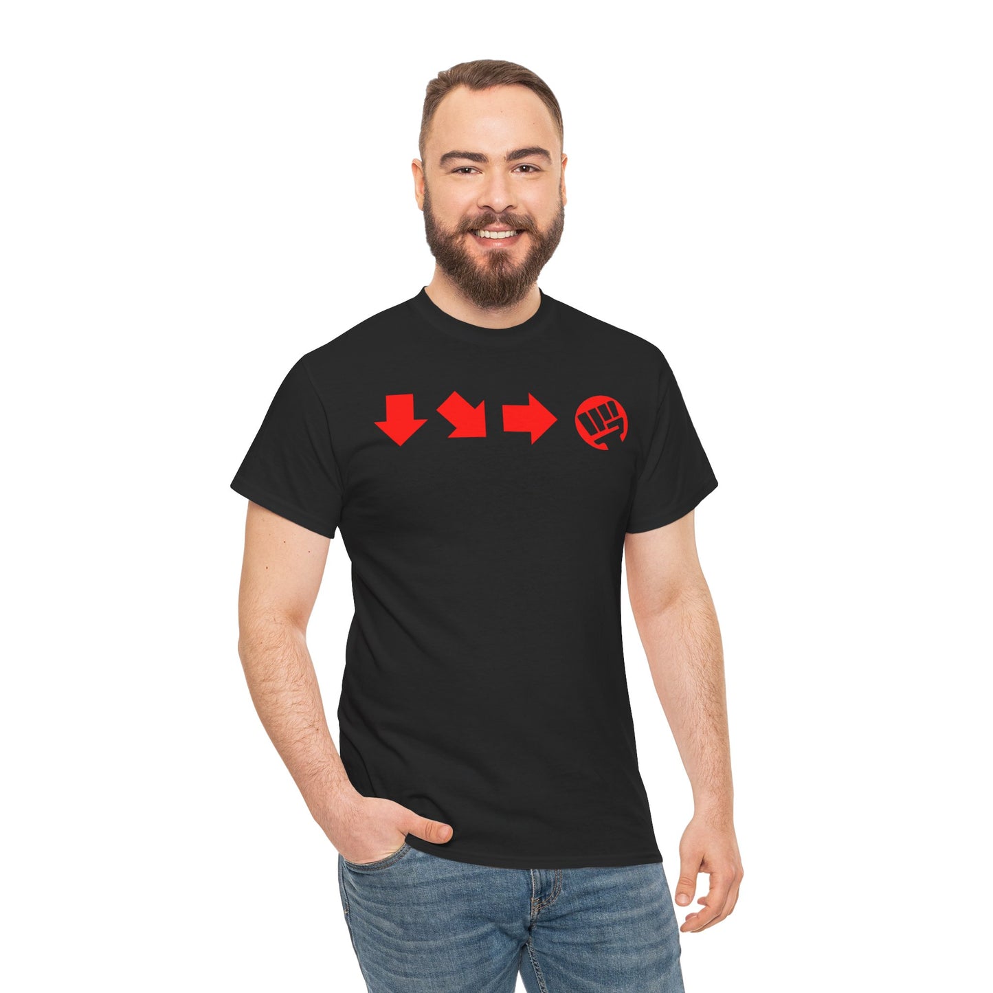 Fireball Command T-Shirt (QCF HP/236 HP)